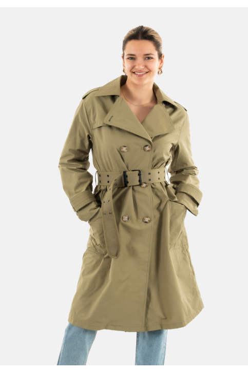 Blousons et vestes schott phoebew light kaki main product photo