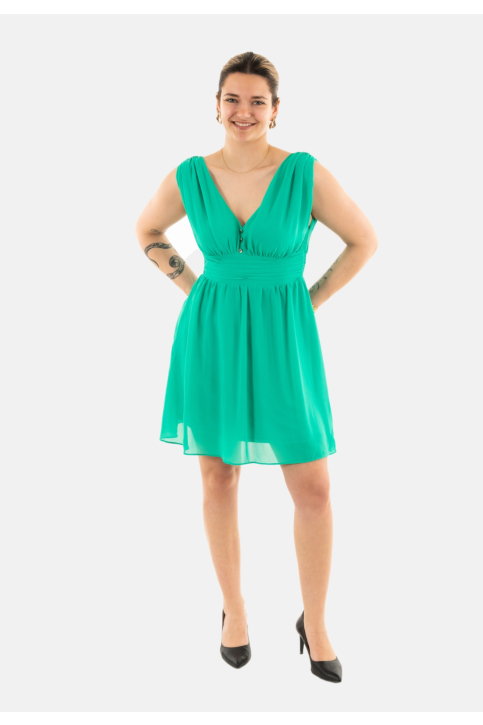 Robe morgan 251-ria vert emeraude main product photo