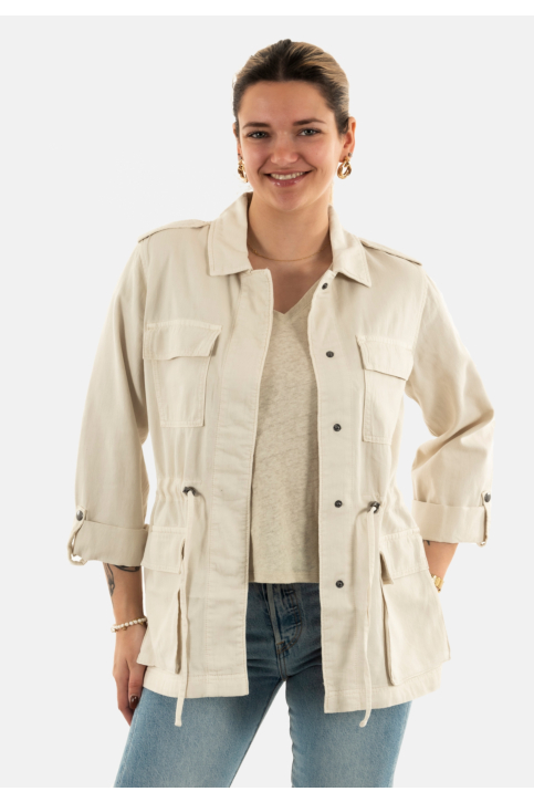 Blousons et vestes only kenya ecru main product photo