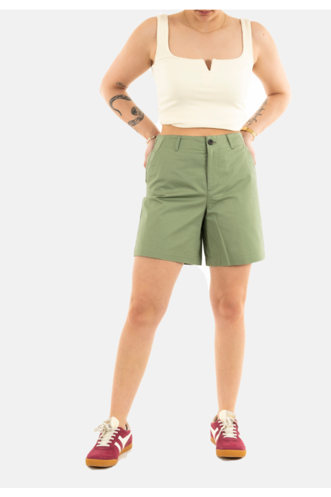 Short bermuda only zora oil green main product photo