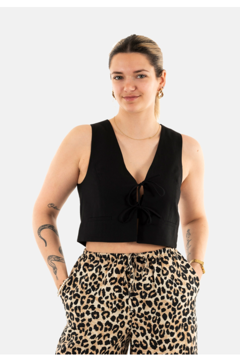 Gilets cardigans grace & mila rubens_13226 noir main product photo