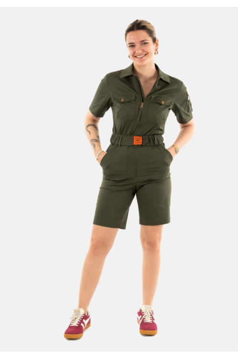 Combinaisons bombers original shorty kaki main product photo