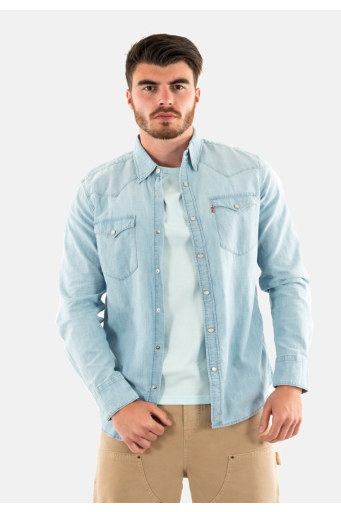 Chemise jeans levi's® barstow western 0066 burnett light cha main product photo