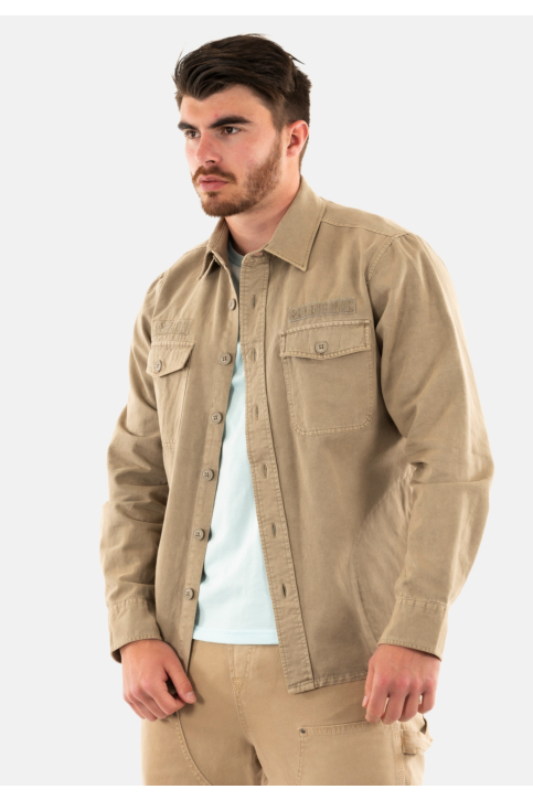 Chemise schott shstantonml taupe main product photo