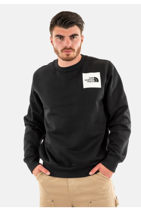 Sweat the north face fine crew jk3 tnf black main product photo