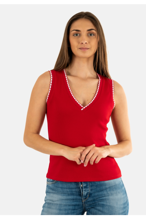 Debardeurs morgan 251-dalba rouge main product photo