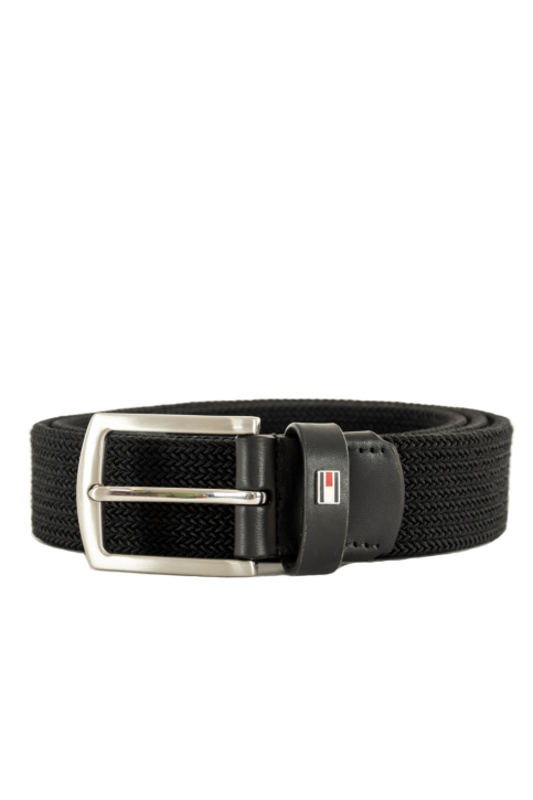 Ceinture tommy jeans denton elastic 3.5 bds black main product photo