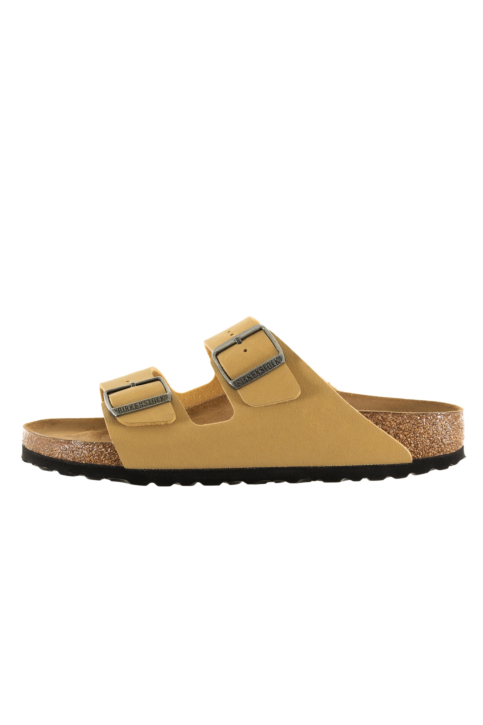 Sandales - nu-pieds birkenstock arizona narrow 12060 -  birkibuc latte cream main product photo