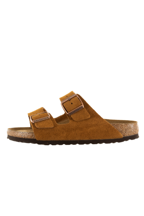 Sandales - nu-pieds birkenstock arizona sfb narrow 00491 -  mink main product photo