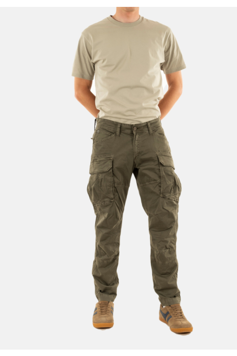 Pantalons Le Temps Des Cerises aaron 9003 khaki main product photo