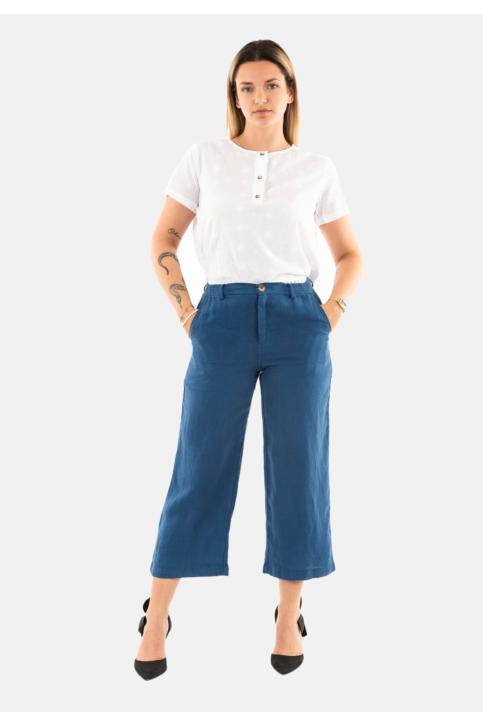 Pantalons banana moon hawston jdr54 ocean main product photo