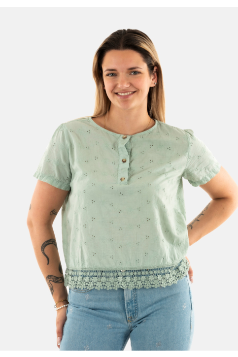 Polos banana moon flowerlace miy27 amande main product photo