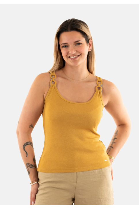 Debardeurs morgan 251-didoni safran main product photo