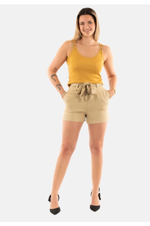 Short bermuda morgan 251-shavik beige main product photo