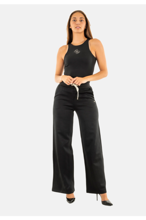 Pantalons guess jeans 3d peony fj8a peony m black main product photo