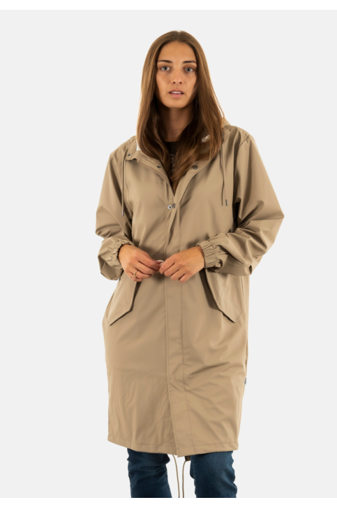 Blousons et vestes rains fishtail parka beige main product photo