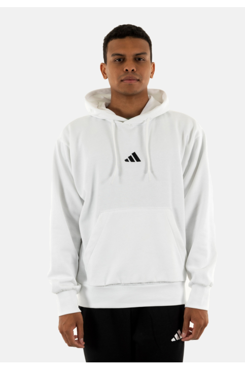 Sweat adidas sportswear m feelcozy hd blanc/noir main product photo