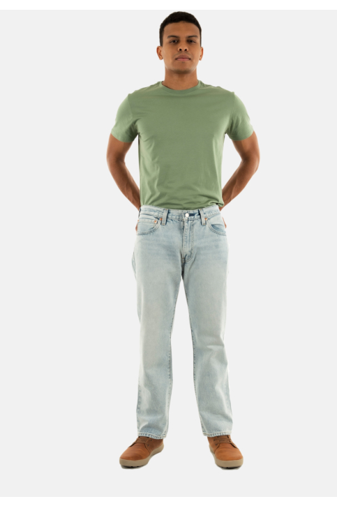 Jeans levi's® 555™ relaxed straight 0005 baby blue essenti main product photo