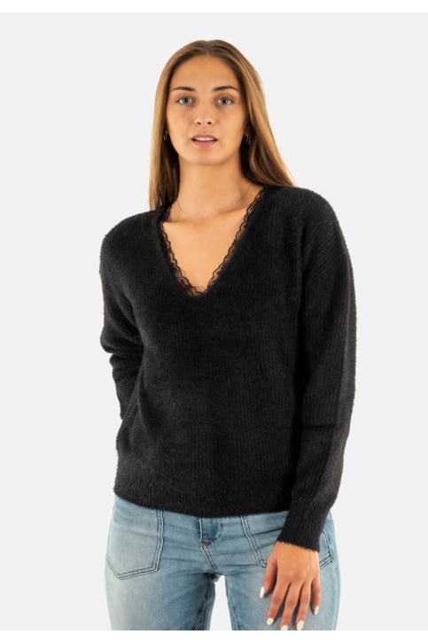 Pull leger molly bracken e1190dn noir main product photo