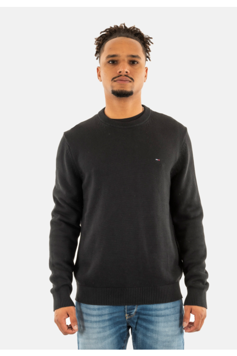 Sweat tommy jeans slim ess bds black main product photo