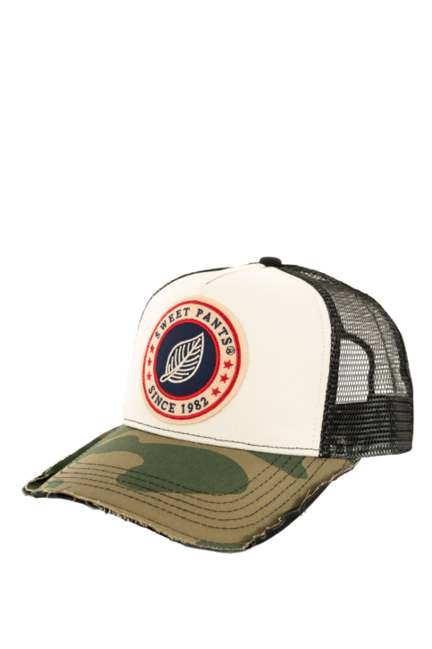 Casquettes sweet pants home run print camou/off white main product photo