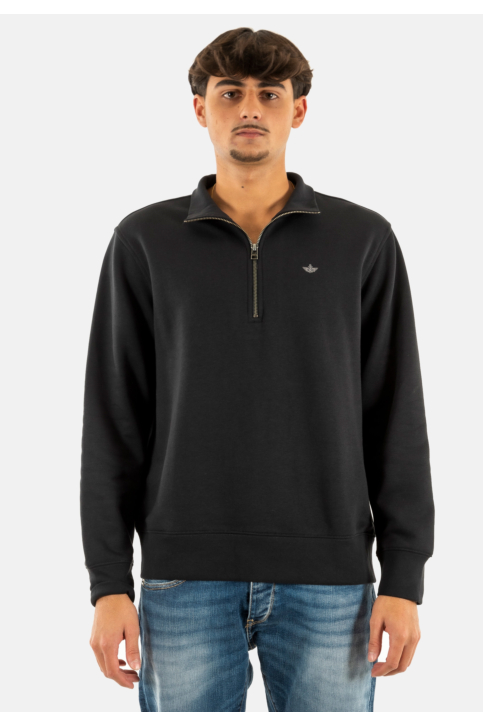 Sweat dockers quarter zip 0005 beautiful black main product photo