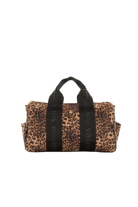 Sacs de voyage vanessa wu alya leopard main product photo