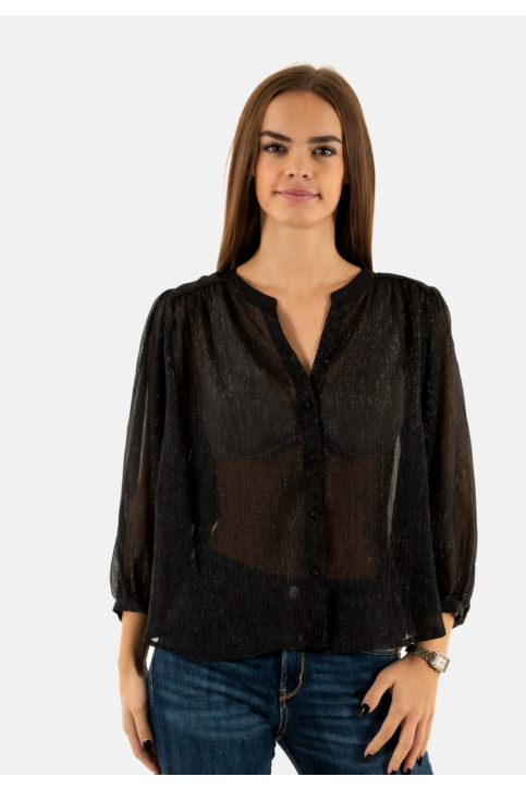 Chemisier grace & mila tarzy noir main product photo