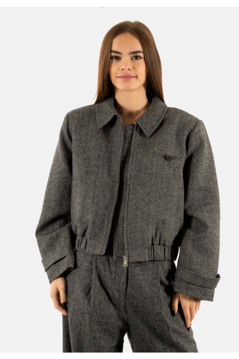 Blousons et vestes grace & mila tiffany athracite main product photo