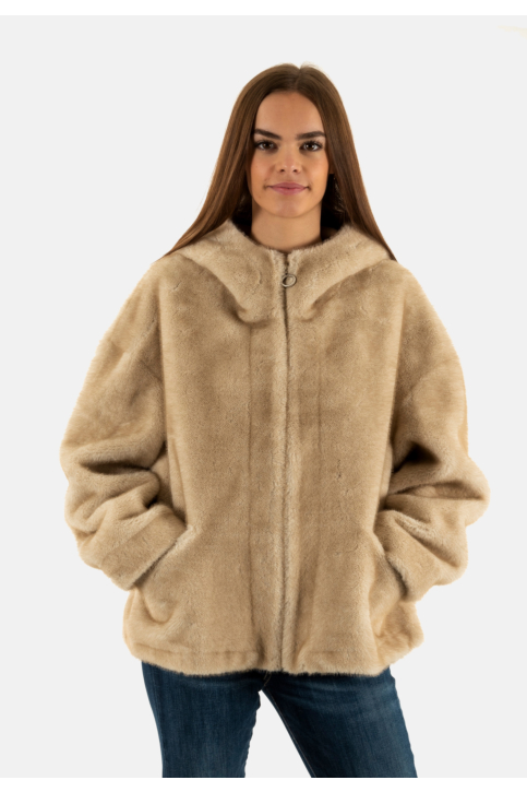 Blousons et vestes please v891 1170 beige main product photo