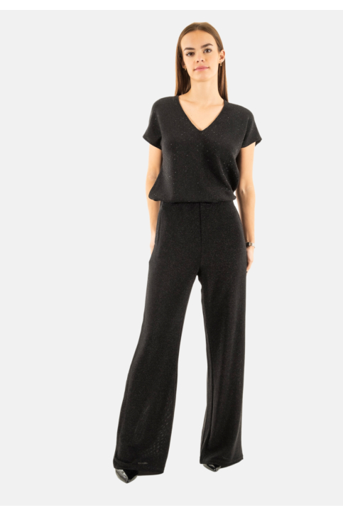 Pantalons grace & mila truth noir main product photo