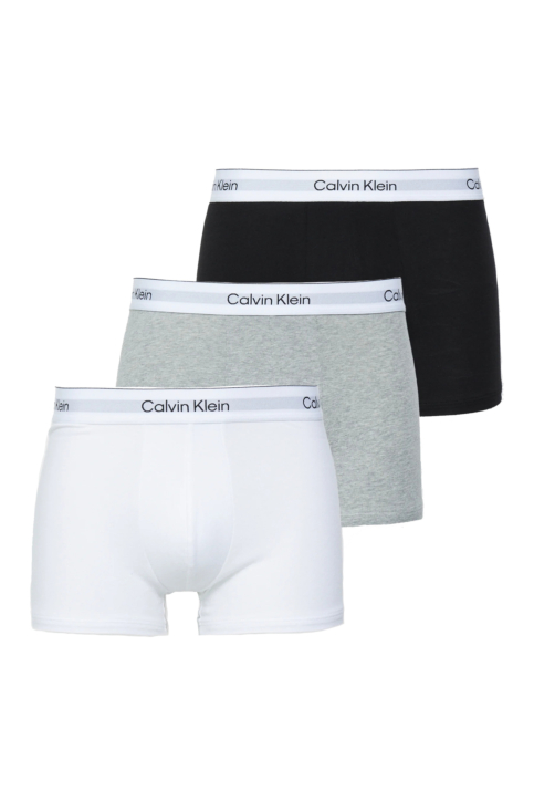 Calecons et slips calvin klein jeans trunk 3pk, tm6 mp1 grey heather/white/black main product photo