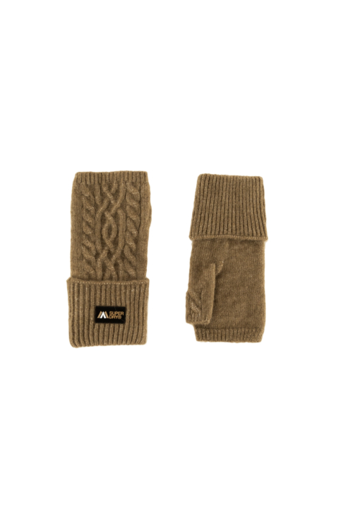 Gants superdry cable luxe ny8 moss khaki main product photo