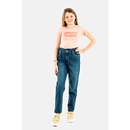 Levi's Kids High Loose Paperbag Jeans Fille 10-16 Ans - Coupe Ample Taille Haute