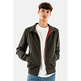 Harrington HGO Blouson Homme Recyclé - Style Classique Court Beige