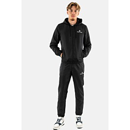 Sergio Tacchini Carson 024 Jogging Pants – Pantalon De Survêtement Noir Iconique, Style Streetwear Authentique