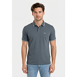 U9302 Armani exchange - xm001287 - polos u9302 china blue - Jeanstation.fr