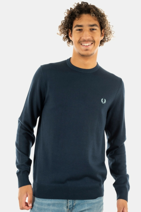 FRED PERRY: Pull homme - Noir  Pull Fred Perry K9601 en ligne sur