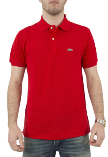 Polos lacoste l1212 240 rouge