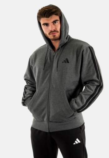 Blousons et vestes adidas sportswear m 3s fl fz hd brgrfo/noir