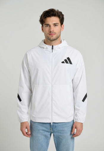 Blousons et vestes adidas sportswear m z.n.e. wv tt blanc