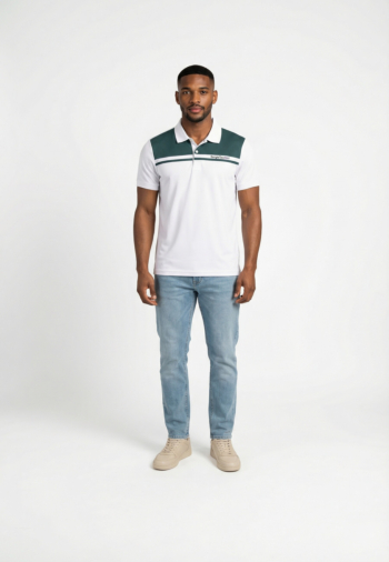 Polos sergio tacchini riflesso 1047-wht/med