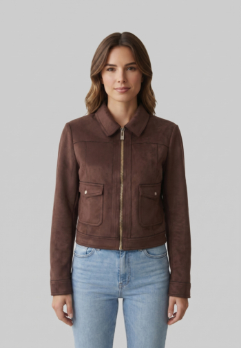 Blousons et vestes morgan 252-gliva marron