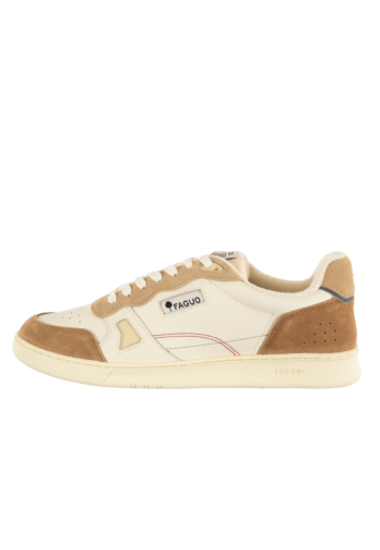 Baskets basses faguo commute 1 ecr16 cream/camel