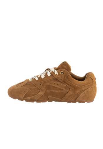 Baskets basses steve madden asiel camel suede