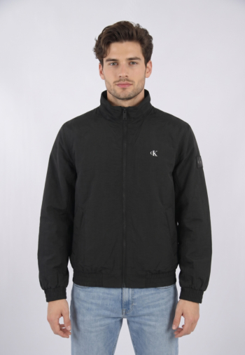 Blousons et vestes calvin klein jeans padded nylon harr ub1 black