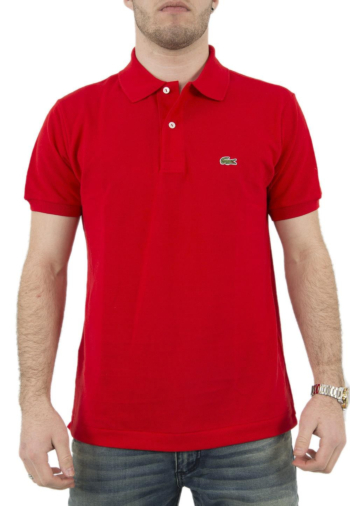 Polos lacoste l1212 240 rouge