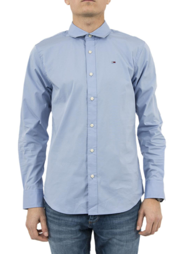 Chemise tommy jeans dm0dm04405 556 lavender lustre