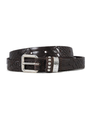 ceinture portman absinthe marron