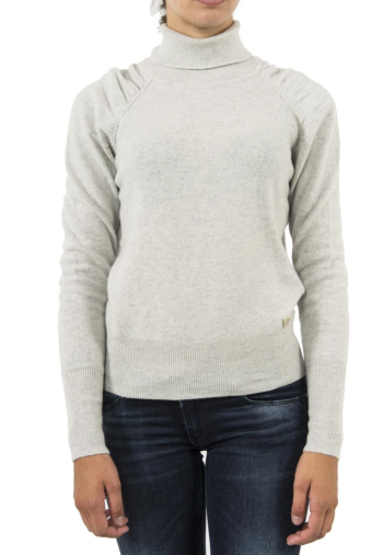 pull hiver guess jeans w84r92 gris